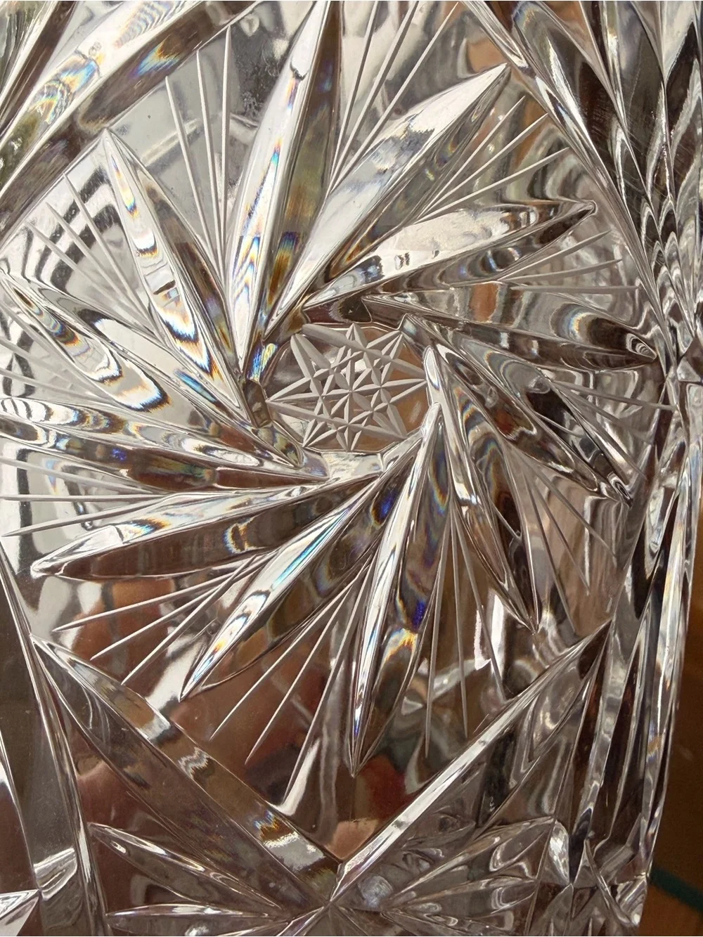 J.G. Durand 24% Lead Crystal 8” Vase in the elegant 